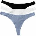 Maternity Low-Rise Thong 3-Packs - Multi