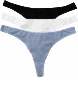 Maternity: Maternity Low-Rise Thong 3-Packs - Multi