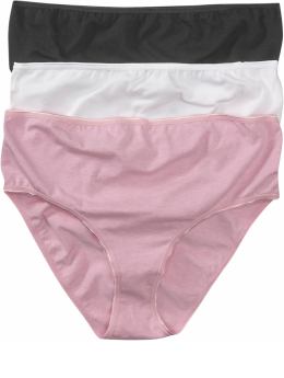 Maternity: Maternity Brief Underwear 3-Packs - Pink Multi