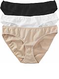 Maternity Low-Rise Bikini 3-Packs