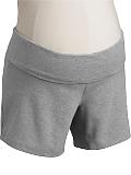 Maternity Fold-Over Waistband Yoga Shorts (5