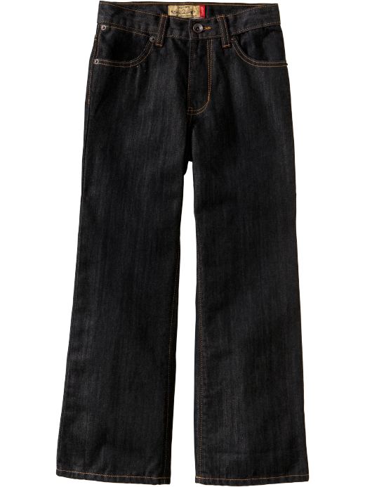 Old Navy Boys Boot Cut Jeans - Black venice