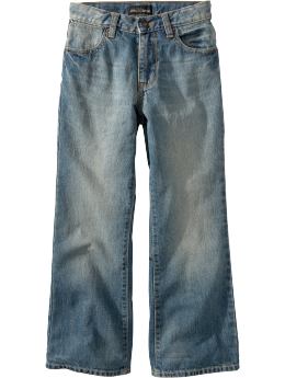 Boys: Boys Boot-Cut Jeans - Light Tint