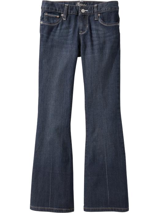 Old Navy Girls Dark-Wash Flare Jeans