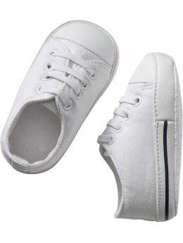 Maternity: Slip-On Sneakers for Baby - White