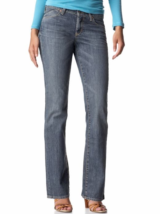 Old Navy Womens The Flirt Jeans Authentic Mid-Rise Boot-Cut