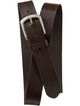 Women's Plus: Women's Plus Leather Belts - Brown