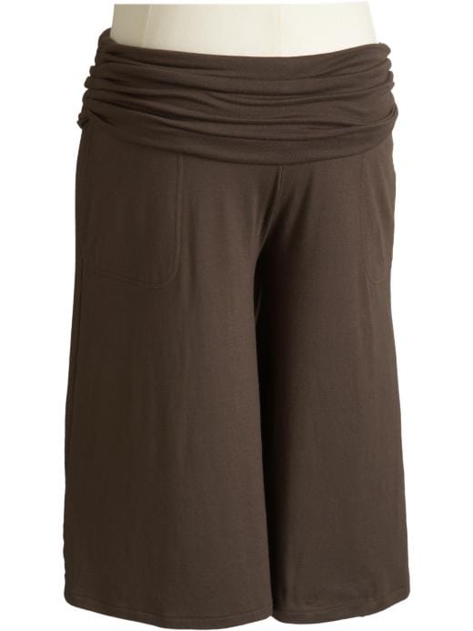 Old Navy Maternity Shirred Roll-Panel Gauchos