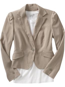 Women's Essential One-Button Blazers