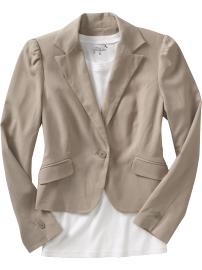 Women's Essential One-Button Blazers