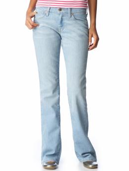 Women: Women's The Flirt Boot-Cut Jeans - Powder