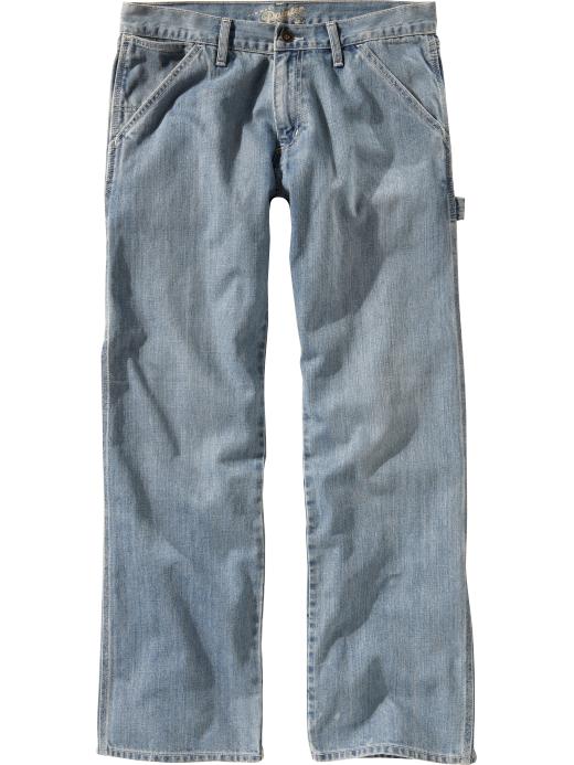 Old Navy Mens Loose Painter Jeans