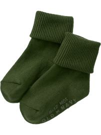Triple-Roll Socks for Baby