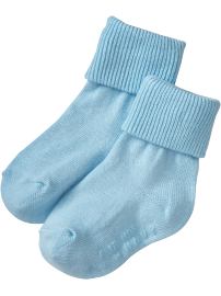 Triple-Roll Socks for Baby