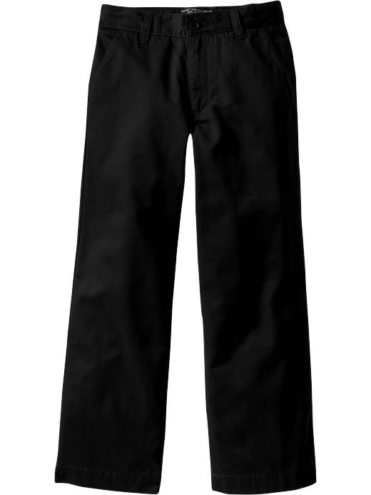 Old Navy Girls Stretch Khaki Uniform Pants