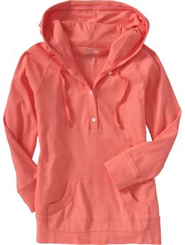 Women's 3/4-Sleeve Lounge Hoodies