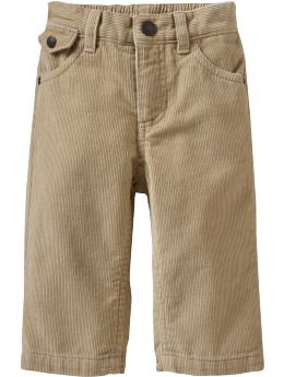 Baby Boys: Classic Cords for Baby - Khaki