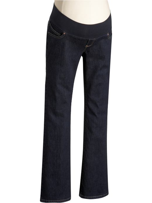 Show Off Tattoo New Low Rise Jeans Old Navy Maternity Low-Rise Boot-Cut Jeans - Dark Rinse