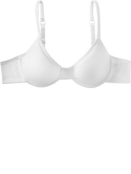 Girls: Girls Padded Underwire Bras - Bright White