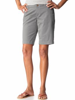 Women: Women's Low-Rise Perfect Khaki Bermudas (10") - Earl Gray