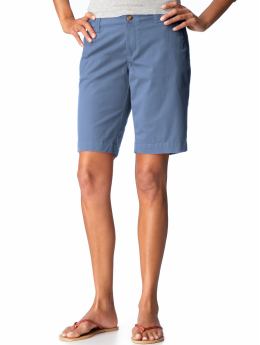 Women: Women's Low-Rise Perfect Khaki Bermudas (10") - Ballet Blue