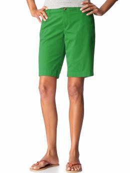 Women: Women's Low-Rise Perfect Khaki Bermudas (10") - Bean Sprout