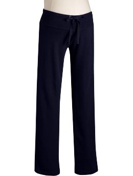 Maternity: Maternity French Terry Active Pants - Dark Night
