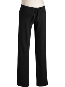 Maternity: Maternity French Terry Active Pants - Black