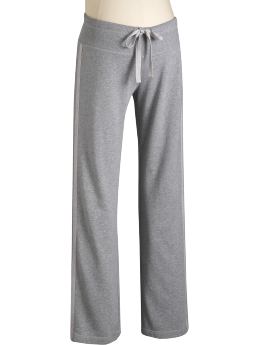 Maternity: Maternity French Terry Active Pants - Gray Heather