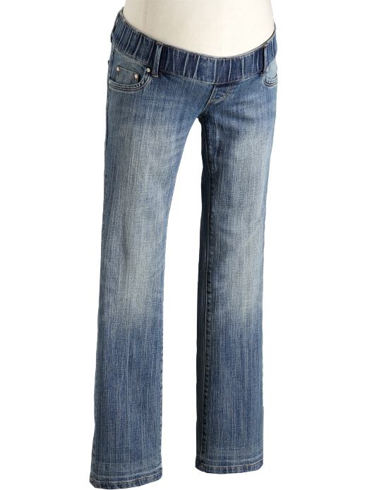 Show Off Tattoo New Low Rise Jeans Old Navy Womens Light Wash Maternity Low-Rise Boot-Cut Jeans