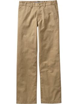 Men: Men's Straight-Leg Khakis - American Twill