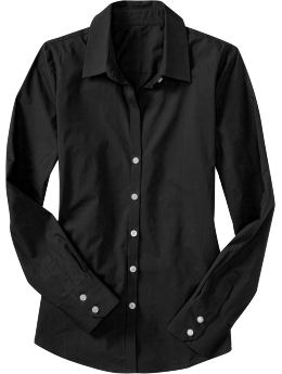 \#5 Women's Classic Button-Front Shirt
