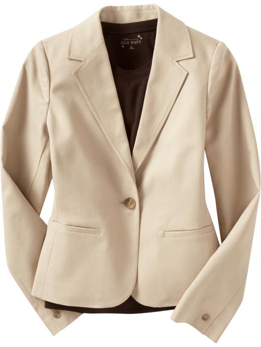 Click here for Old Navy Womens Khaki One-Button Blazers prices
