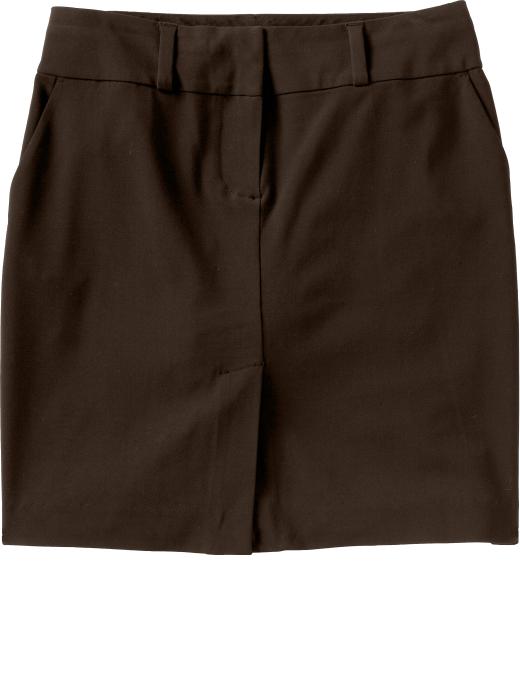 Old Navy Women's Coffee Grounds Essential Pencil Skirt