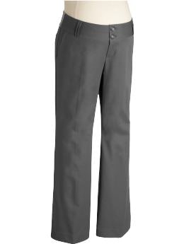 Maternity: Maternity Real Waist Stretch Twill Pants - Roof Tile