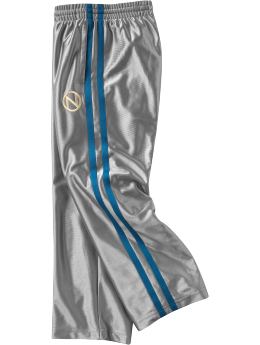 Boys: Boys Mesh-Lined Dazzle Pants - Bridge Gray