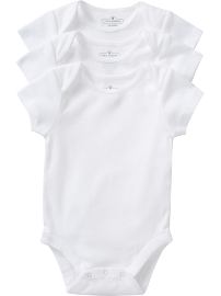 Short-Sleeve Bodysuit 3-Packs for Baby