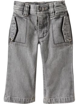 Baby Boys: Envelope-Pocket Jeans for Baby - Medium Wash