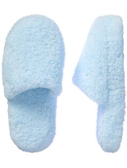 Women: Women's Fuzzy Slippers - Isle Blue