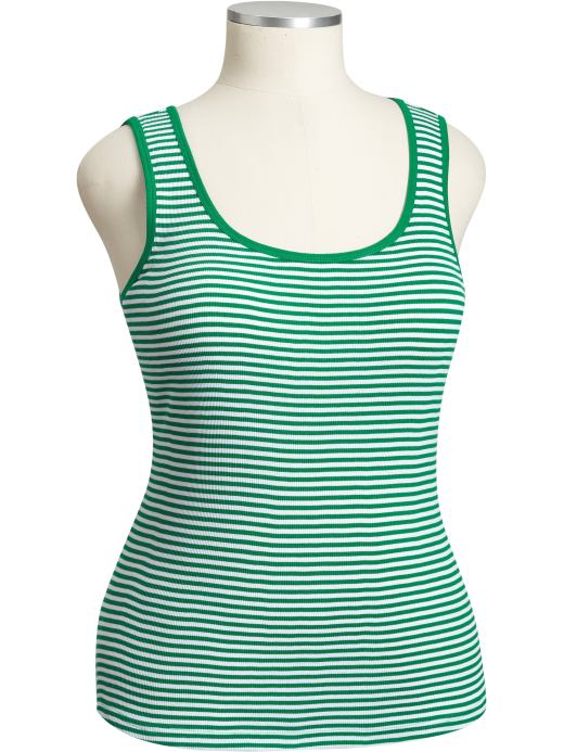 Old Navy Womens Plus Rib-Knit Tanks