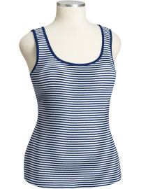 Women's Plus Rib-Knit Tanks