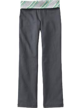Women's Fold-Over Yoga Pants