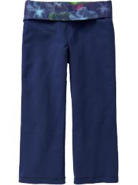 Women's Fold-Over Yoga Capris