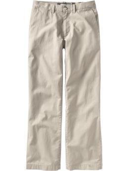 Men: Men's Everyday Loose-Fit Khakis - Pumice