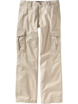 Men: Men's Loose-Fit Cargos - Pumice