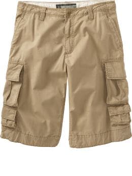 Men: Men's Double-Pocket Cargo Shorts (14") - American Twill