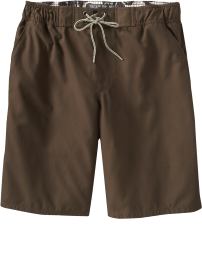 Men's Solid Swim Trunks