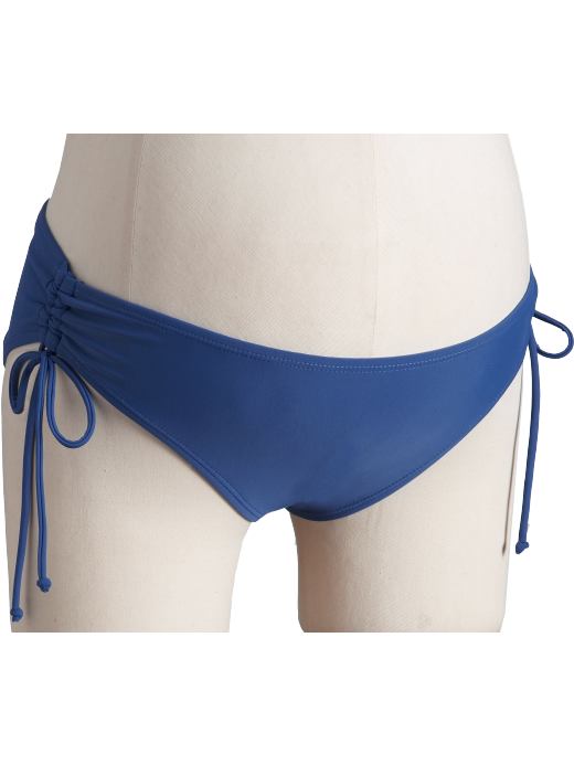 Maternity: Maternity Side-Tie Bikini Bottoms - Cabot Cove