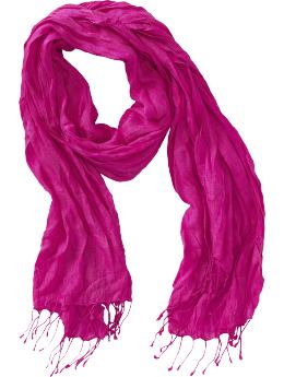 Women: Women's Lightweight Scarves - Cyclamen