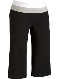 Women's Plus Color-Block Active Capris